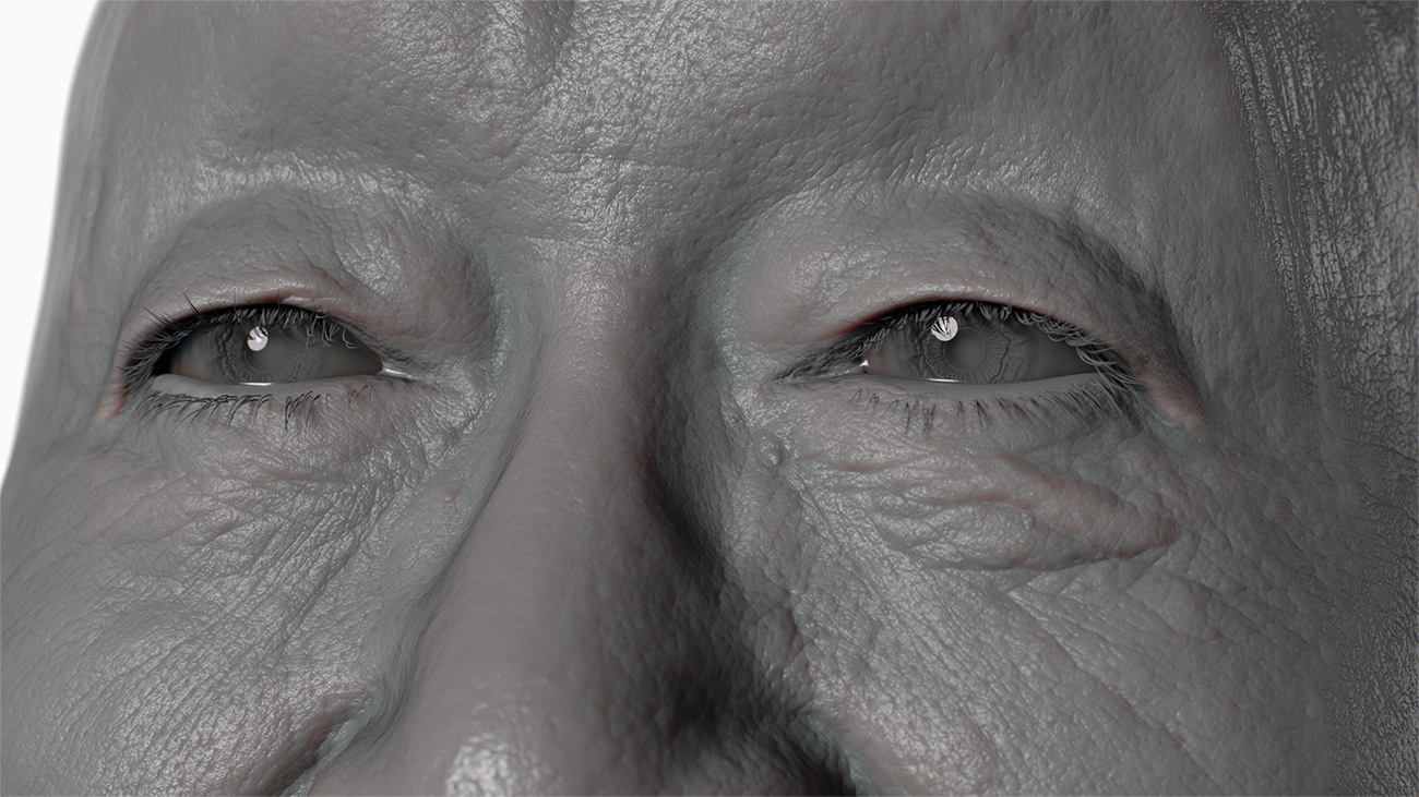 Displacement maps for Arnold render
